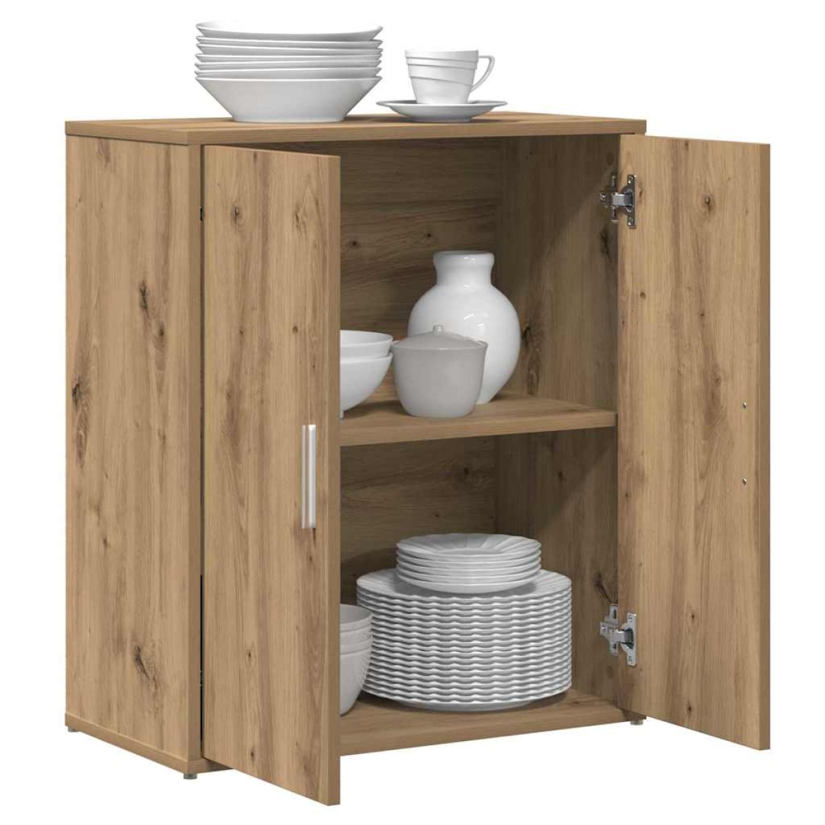vidaXL Πλαϊνό γραφείο 2 τμχ. Artisan Oak 60 x 31 x 70 εκ