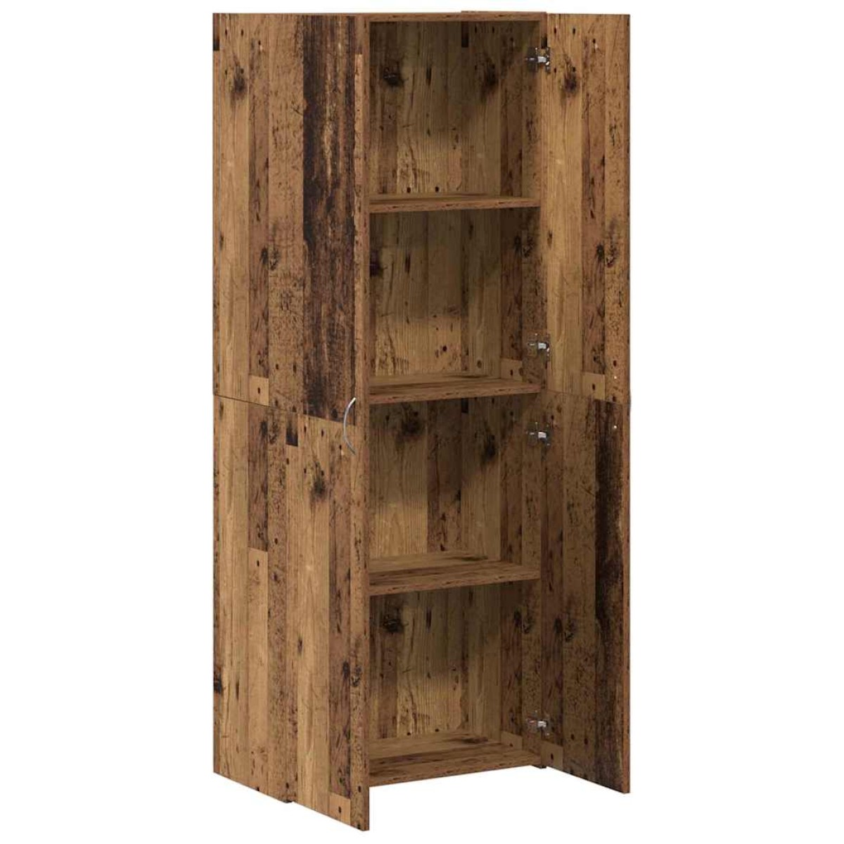 vidaXL Γραφείο Ντουλάπι Παλαιωμένο ξύλο 60 x 32 x 152,5 εκ
