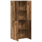 vidaXL Γραφείο Ντουλάπι Παλαιωμένο ξύλο 60 x 32 x 152,5 εκ