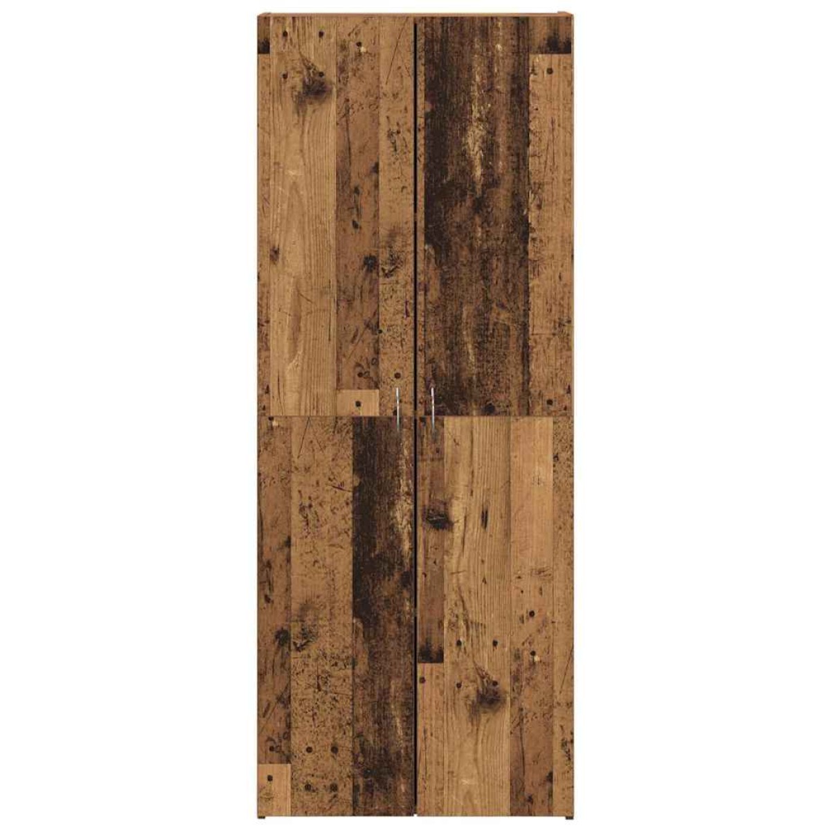 vidaXL Γραφείο Ντουλάπι Παλαιωμένο ξύλο 60 x 32 x 152,5 εκ