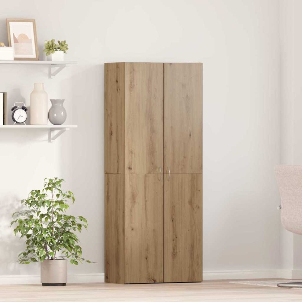 vidaXL Γραφείο Ντουλάπι Artisan Oak 60 x 32 x 152,5 εκ