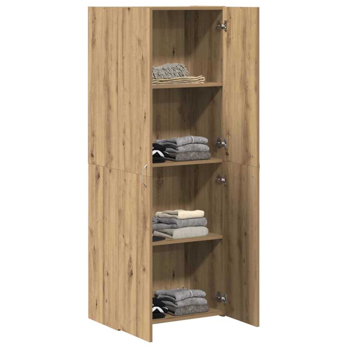 vidaXL Γραφείο Ντουλάπι Artisan Oak 60 x 32 x 152,5 εκ