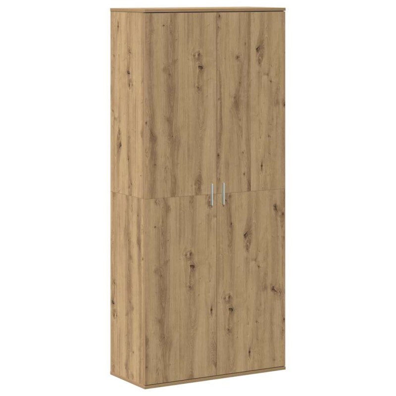 vidaXL Ψηλή Ντουλάπα 80 x 35 x 180 εκ Επεξεργασμένο Ξύλο artisan δρυς