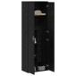 vidaXL Highboard 60 x 35 x 180 εκατοστά Επεξεργασμένο Ξύλο Μαύρη δρυς