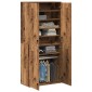 vidaXL Highboard 80 x 39 x 178 εκ Επεξεργασμένο Ξύλο Παλαιωμένο ξύλο