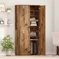 vidaXL Highboard 80 x 39 x 178 εκ Επεξεργασμένο Ξύλο Παλαιωμένο ξύλο