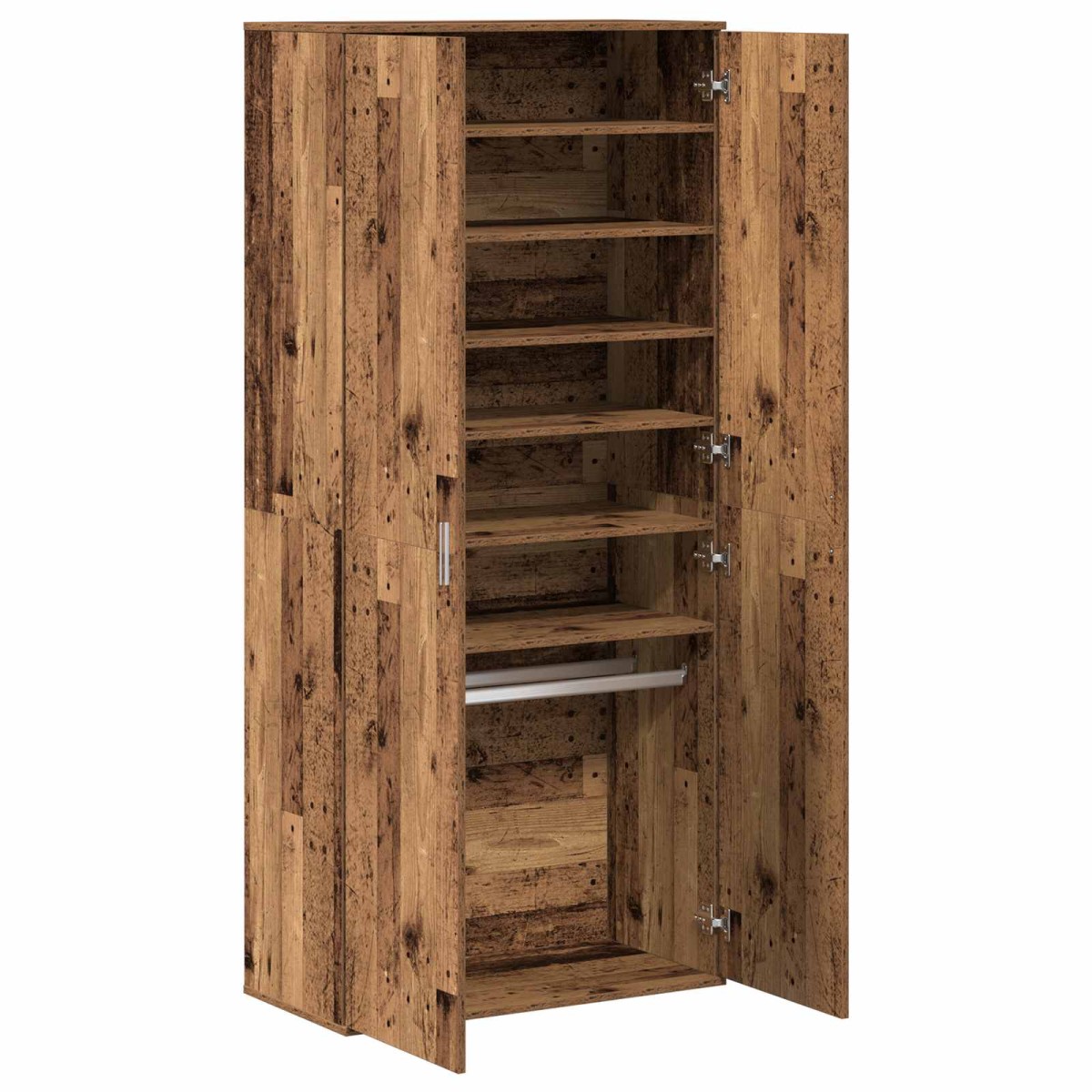 vidaXL Highboard 80 x 39 x 178 εκ Επεξεργασμένο Ξύλο Παλαιωμένο ξύλο