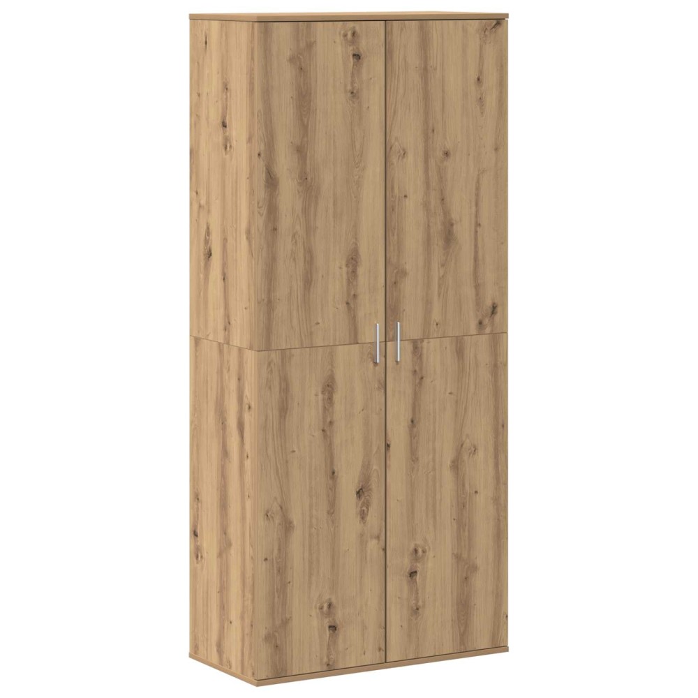 vidaXL Γραφείο 80 x 39 x 178 εκ Επεξεργασμένο Ξύλο artisan δρυς