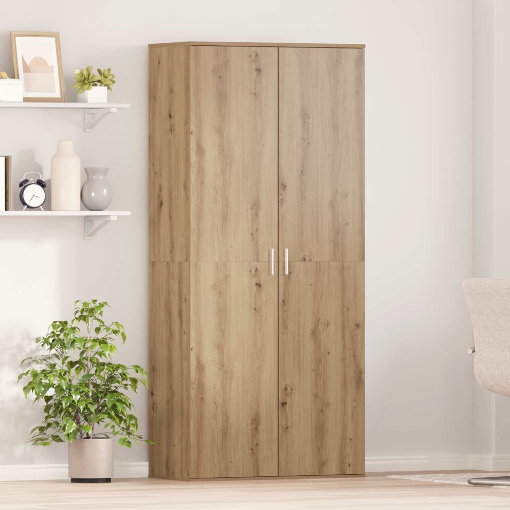 vidaXL Γραφείο 80 x 39 x 178 εκ Επεξεργασμένο Ξύλο artisan δρυς