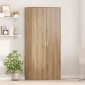 vidaXL Γραφείο 80 x 39 x 178 εκ Επεξεργασμένο Ξύλο artisan δρυς