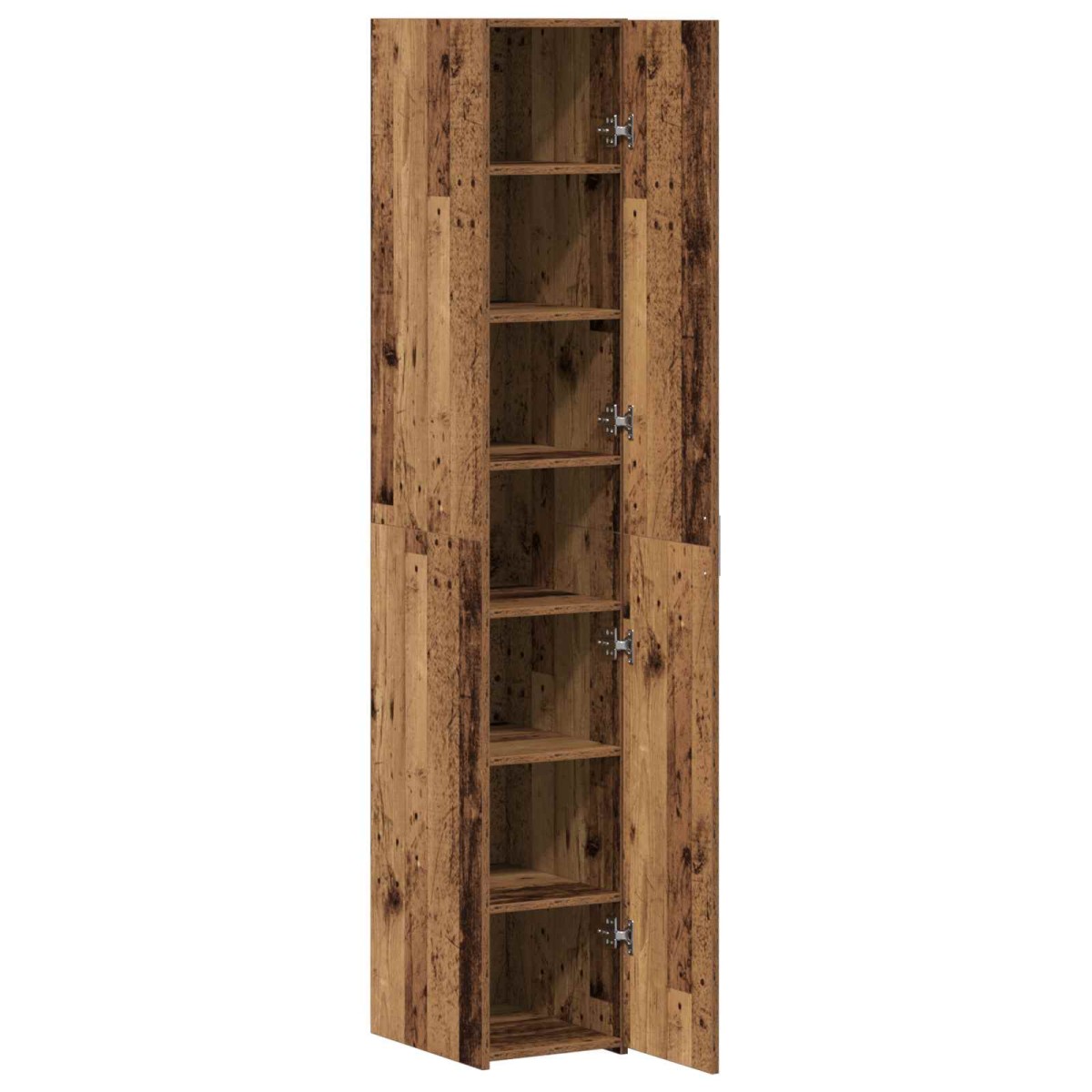 vidaXL Highboard Παλιό ξύλο 30 x 42,5 x 185 εκ