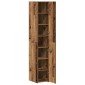 vidaXL Highboard Παλιό ξύλο 30 x 42,5 x 185 εκ