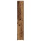 vidaXL Highboard Παλιό ξύλο 30 x 42,5 x 185 εκ