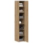 vidaXL Highboard Artisan Oak 30 x 42,5 x 185 εκ