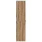 vidaXL Highboard Artisan Oak 30 x 42,5 x 185 εκ