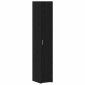 vidaXL Highboard Μαύρη Οξυά 30 x 42,5 x 185 εκ
