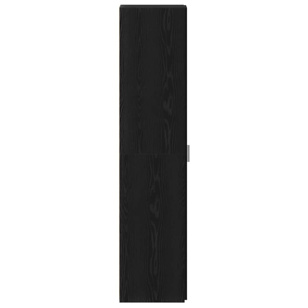 vidaXL Highboard Μαύρη Οξυά 30 x 42,5 x 185 εκ