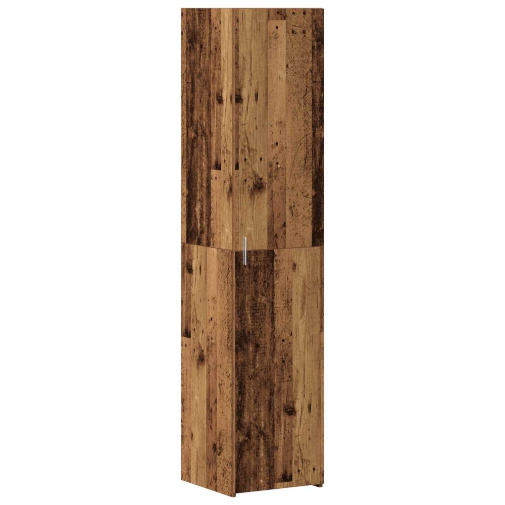 vidaXL Highboard Παλιό ξύλο 40 x 42,5 x 185 εκ.