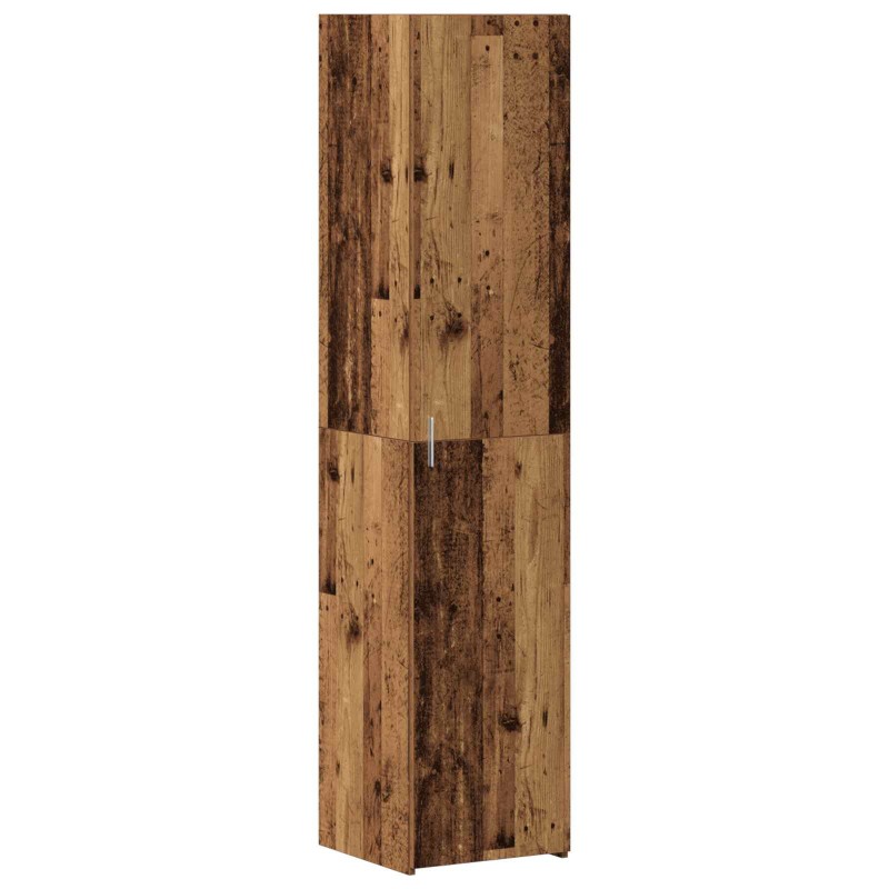 vidaXL Highboard Παλιό ξύλο 40 x 42,5 x 185 εκ.