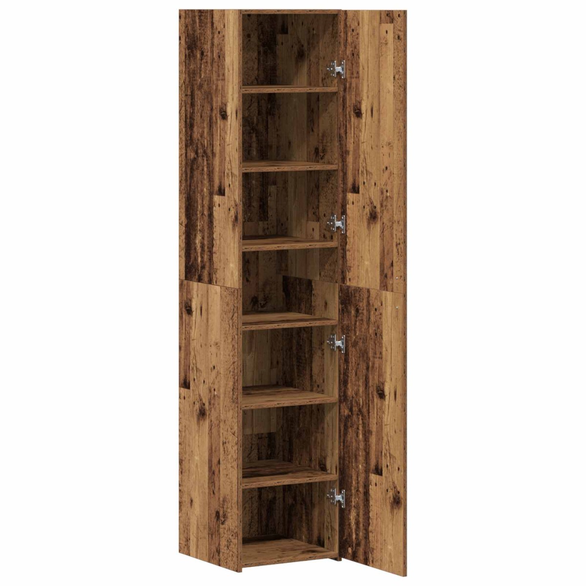 vidaXL Highboard Παλιό ξύλο 40 x 42,5 x 185 εκ.