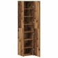 vidaXL Highboard Παλιό ξύλο 40 x 42,5 x 185 εκ.