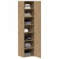 vidaXL Highboard Artisan Oak 40 x 42,5 x 185 εκ.