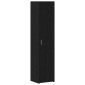 vidaXL Highboard Μαύρη Οξυά 40 x 42,5 x 185 εκ.