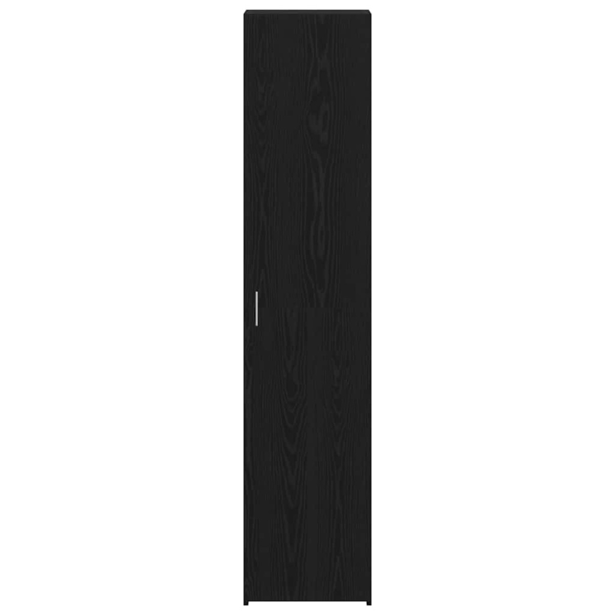 vidaXL Highboard Μαύρη Οξυά 40 x 42,5 x 185 εκ.