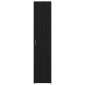 vidaXL Highboard Μαύρη Οξυά 40 x 42,5 x 185 εκ.