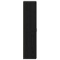 vidaXL Highboard Μαύρη Οξυά 40 x 42,5 x 185 εκ.