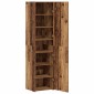 vidaXL Highboard Παλιό ξύλο 45 x 42,5 x 185 εκ.