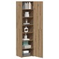 vidaXL Highboard Artisan Oak 45 x 42,5 x 185 εκ.