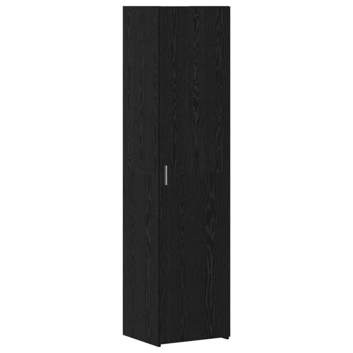 vidaXL Highboard Μαύρη Οξυά 45 x 42,5 x 185 εκ.