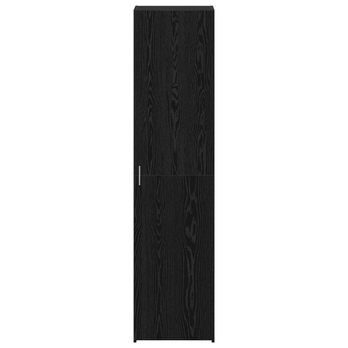 vidaXL Highboard Μαύρη Οξυά 45 x 42,5 x 185 εκ.