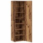 vidaXL Highboard Παλιό ξύλο 50 x 42,5 x 185 εκ.