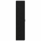 vidaXL Highboard Μαύρη Οξυά 50 x 42,5 x 185 εκ.