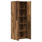 vidaXL Highboard Παλιό ξύλο 70 x 42,5 x 185 εκ