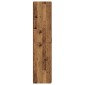 vidaXL Highboard Παλιό ξύλο 70 x 42,5 x 185 εκ