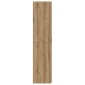 vidaXL Highboard Artisan Oak 70 x 42,5 x 185 εκ