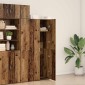 vidaXL Highboard Παλιό ξύλο 70 x 42,5 x 185 εκ