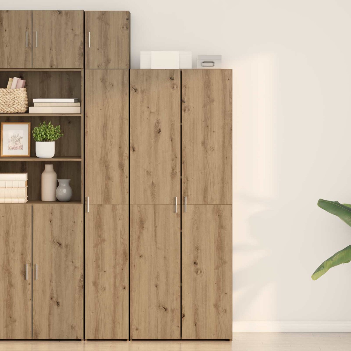 vidaXL Highboard Artisan Oak 70 x 42,5 x 185 εκ