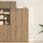 vidaXL Highboard Artisan Oak 70 x 42,5 x 185 εκ