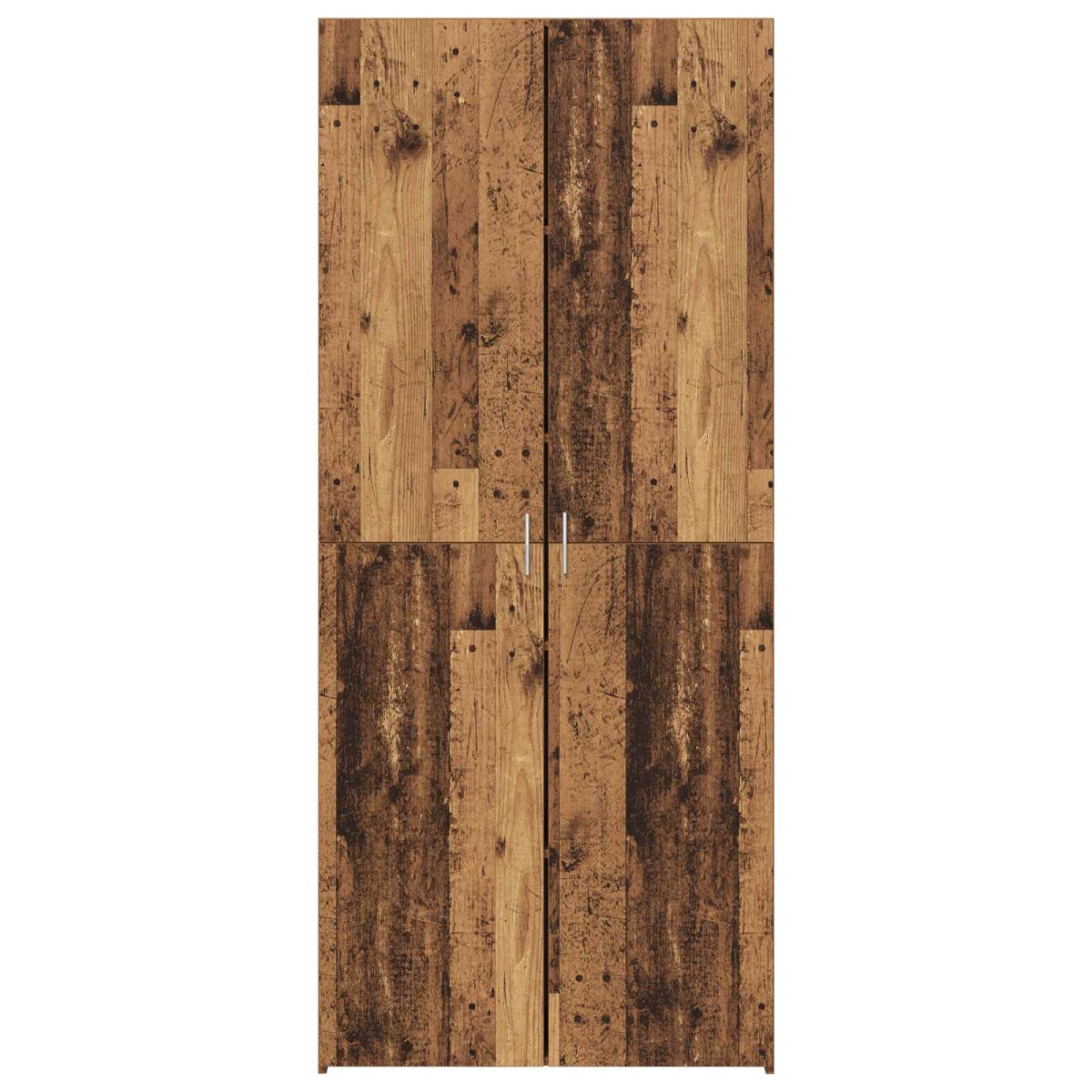 vidaXL Highboard Παλιό ξύλο 80 x 42 x 185 εκ