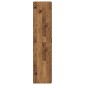 vidaXL Highboard Παλιό ξύλο 80 x 42 x 185 εκ