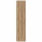vidaXL Highboard 2 τμχ. Artisan Oak 80 x 42 x 185 εκ