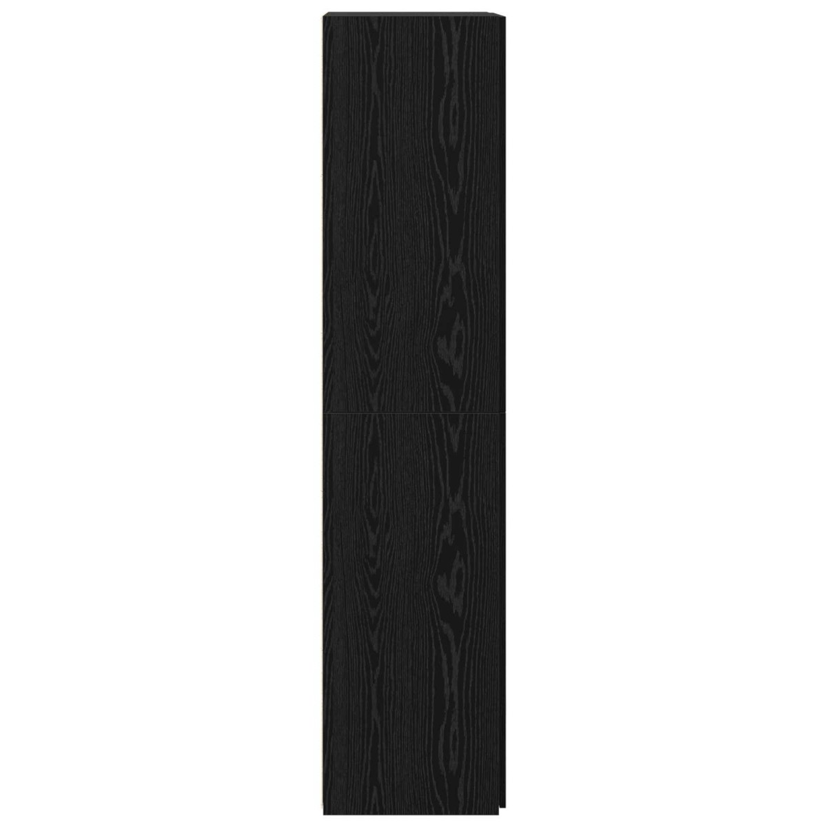 vidaXL Highboard Μαύρη Οξυά 80 x 42 x 185 εκ