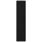 vidaXL Highboard Μαύρη Οξυά 80 x 42 x 185 εκ