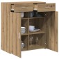vidaXL Ντουλάπι αποθήκευσης Artisan Oak 80 x 42.5 x 93 εκ.