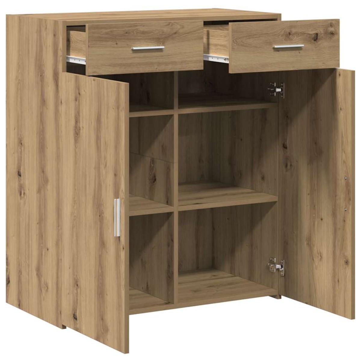 vidaXL Ντουλάπι αποθήκευσης Artisan Oak 80 x 42.5 x 93 εκ.