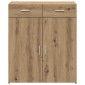 vidaXL Ντουλάπι αποθήκευσης Artisan Oak 80 x 42.5 x 93 εκ.